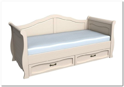Кровать-диван 90х200 Лебо (массив) 