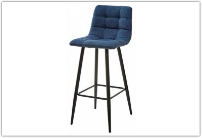 Барный стул SPICE TRF-06 полночный синий ткань