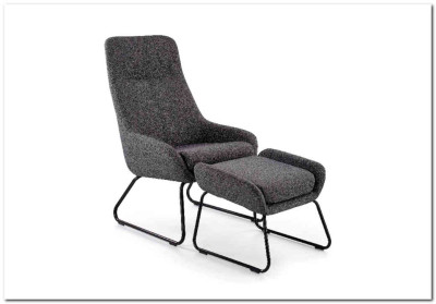 Кресло BOLERO  Halmar (серый)