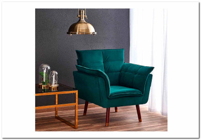 Кресло REZZO  Halmar (темно-зеленый)