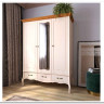 Шкаф 2-х дверный с ящиком Лебо (массив) по цене 49 618 руб. в магазине Другая мебель в Воронеже