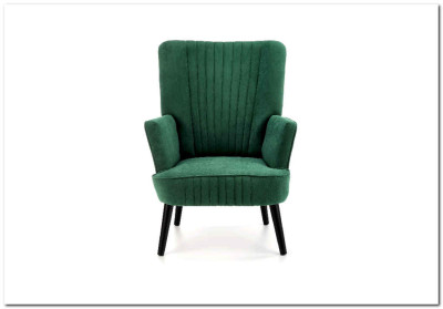 Кресло DELGADO  Halmar (темно-зеленый)