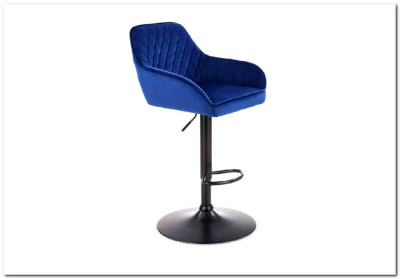 Барный стул Halmar H-103 темно-синий