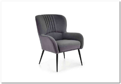 Кресло Halmar VERDON (серый)